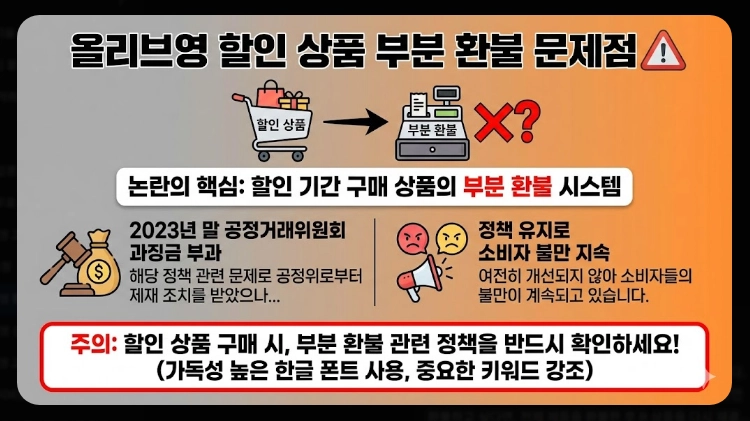 올리브영 환불규정