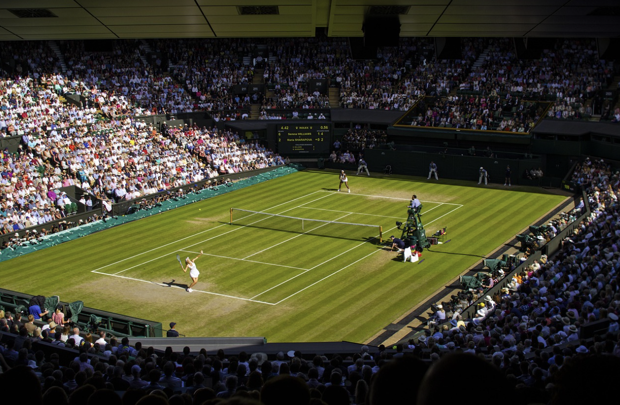 Playing for Wimbledon, the Championships