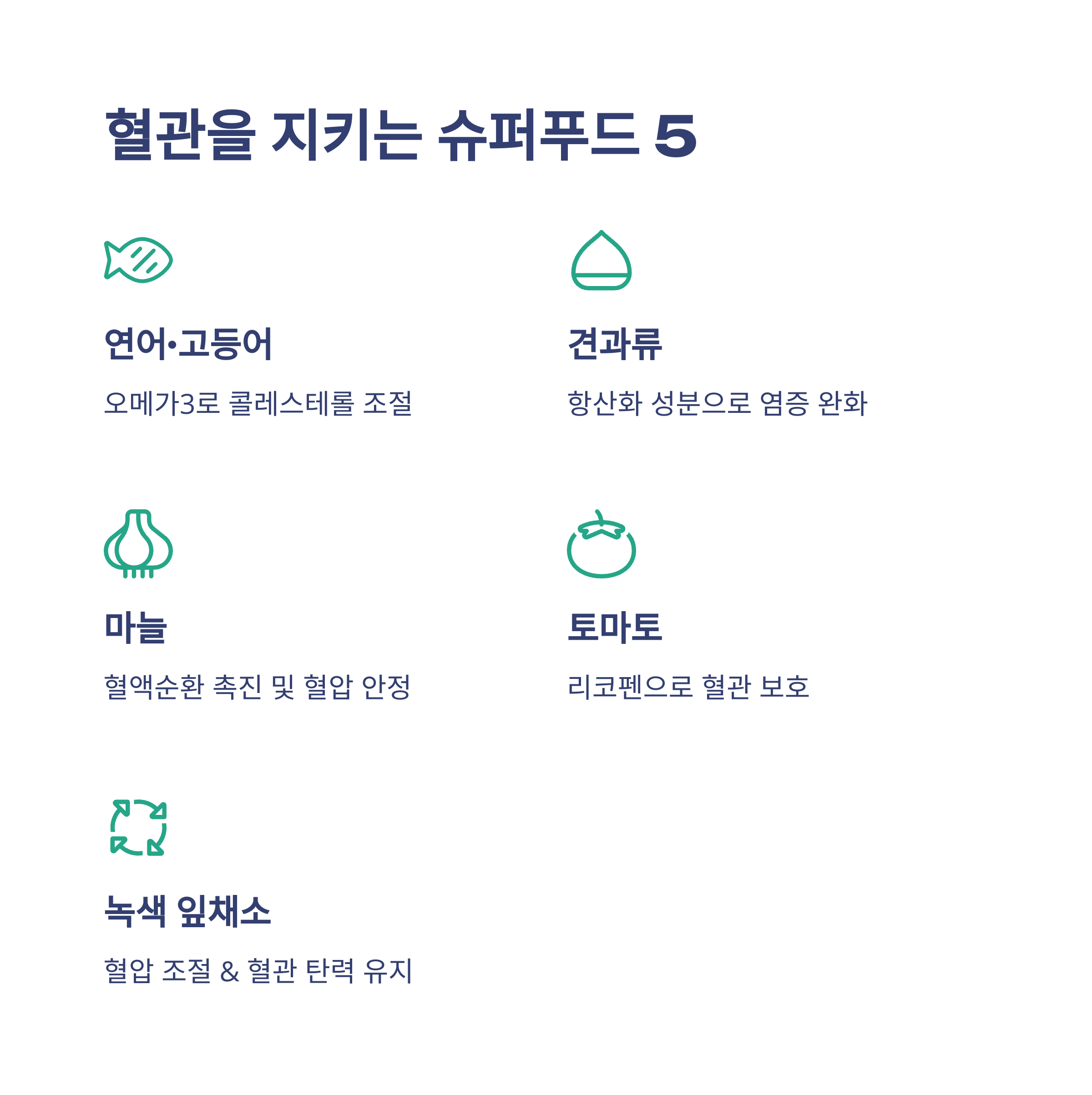 40대부터 혈관 건강 지키는 법