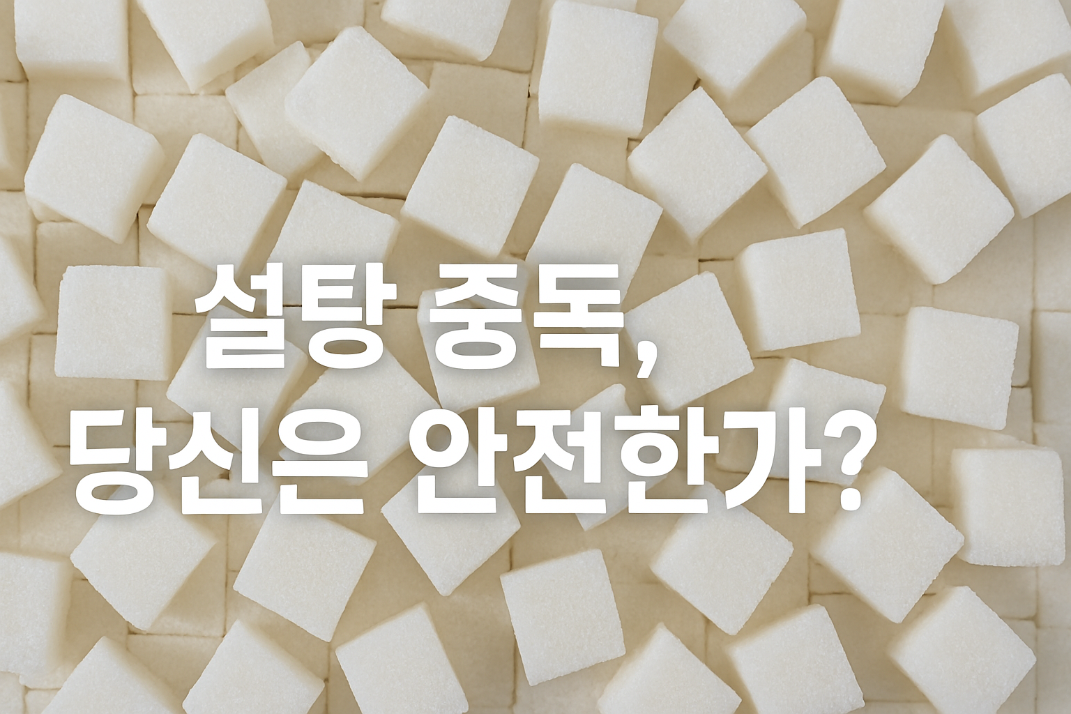 설탕 중독
