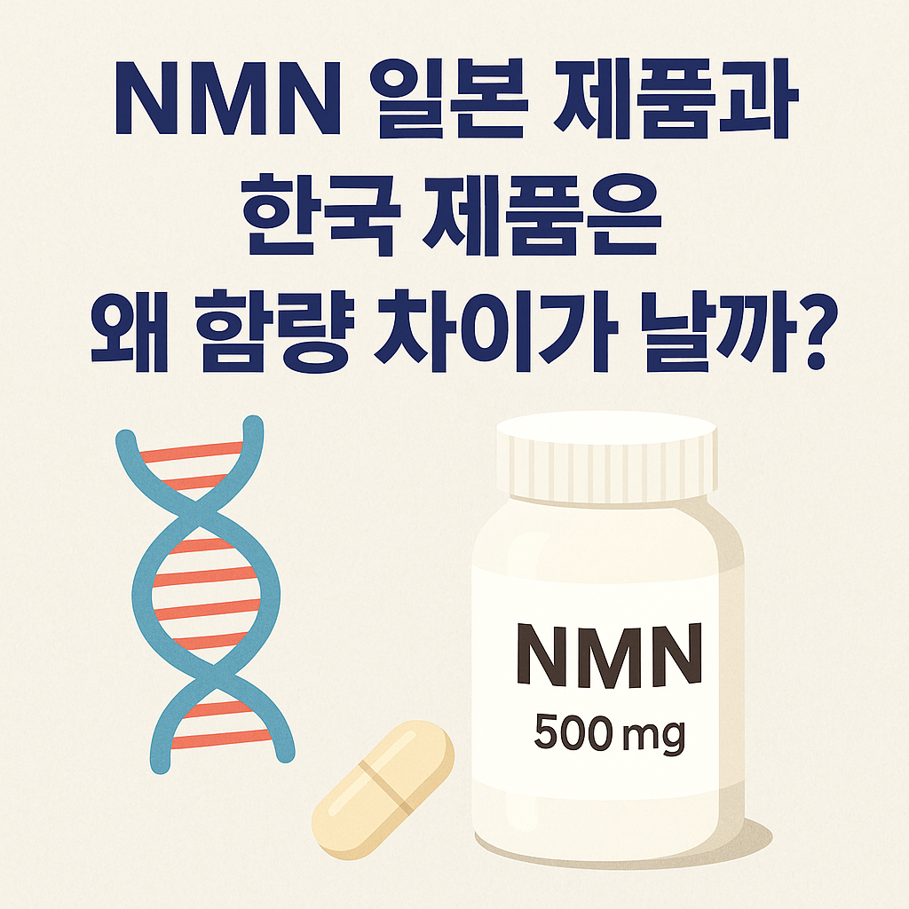 nmn영양제 추천가이드 일본,한국,해외제품 비교기준 썸네일 이미지