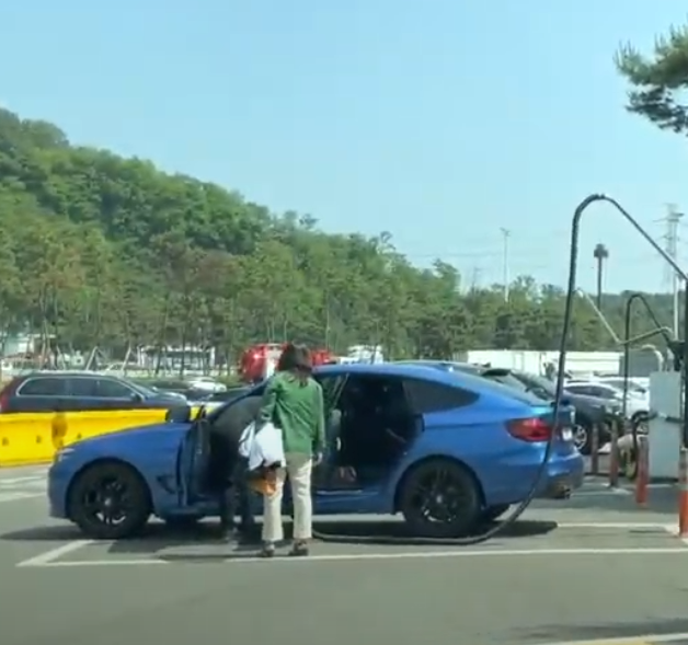 화성휴게소-세차