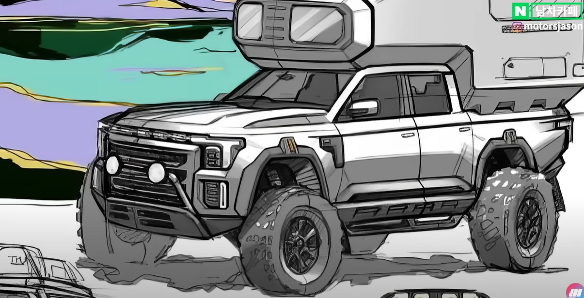 KGM 렉스턴 풀체인지 스케치3