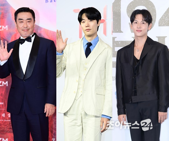 류승룡, 류준열, 임시완이 청룡시리즈어워즈 후보에 올랐다. [사진=조이뉴스24 DB]