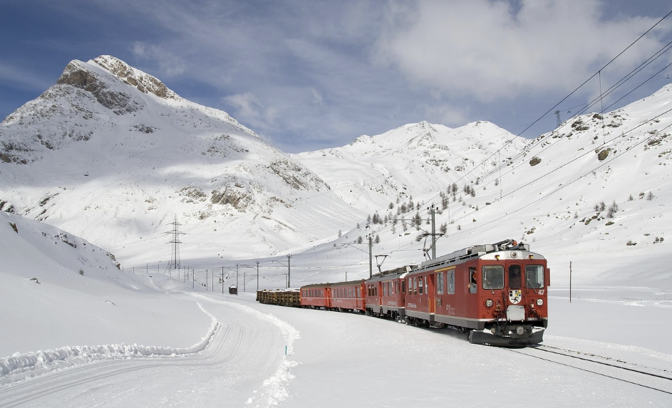 스위스 기차 여행 대체 사진