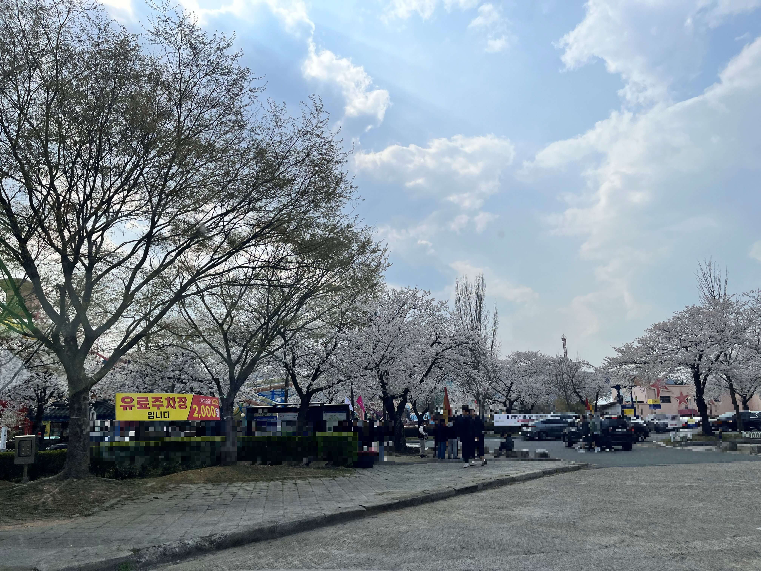 경주 보문단지 주차장