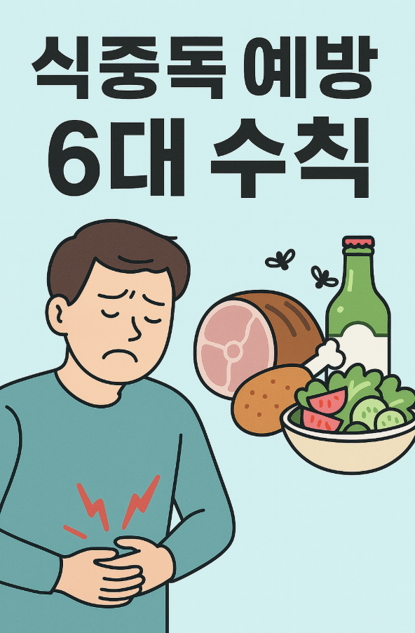 식중독 예방 6대수칙