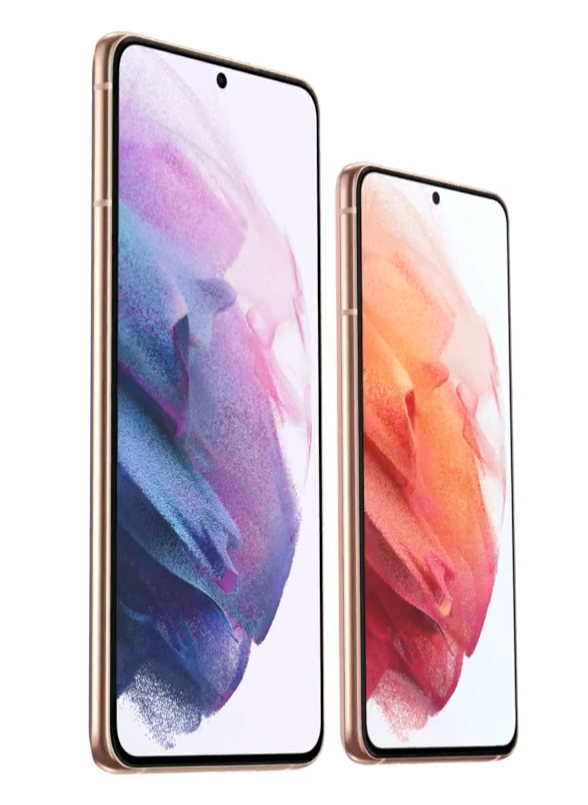 갤럭시s21+와 s21 출처 삼성전자