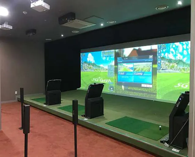 길골프스크린연습장