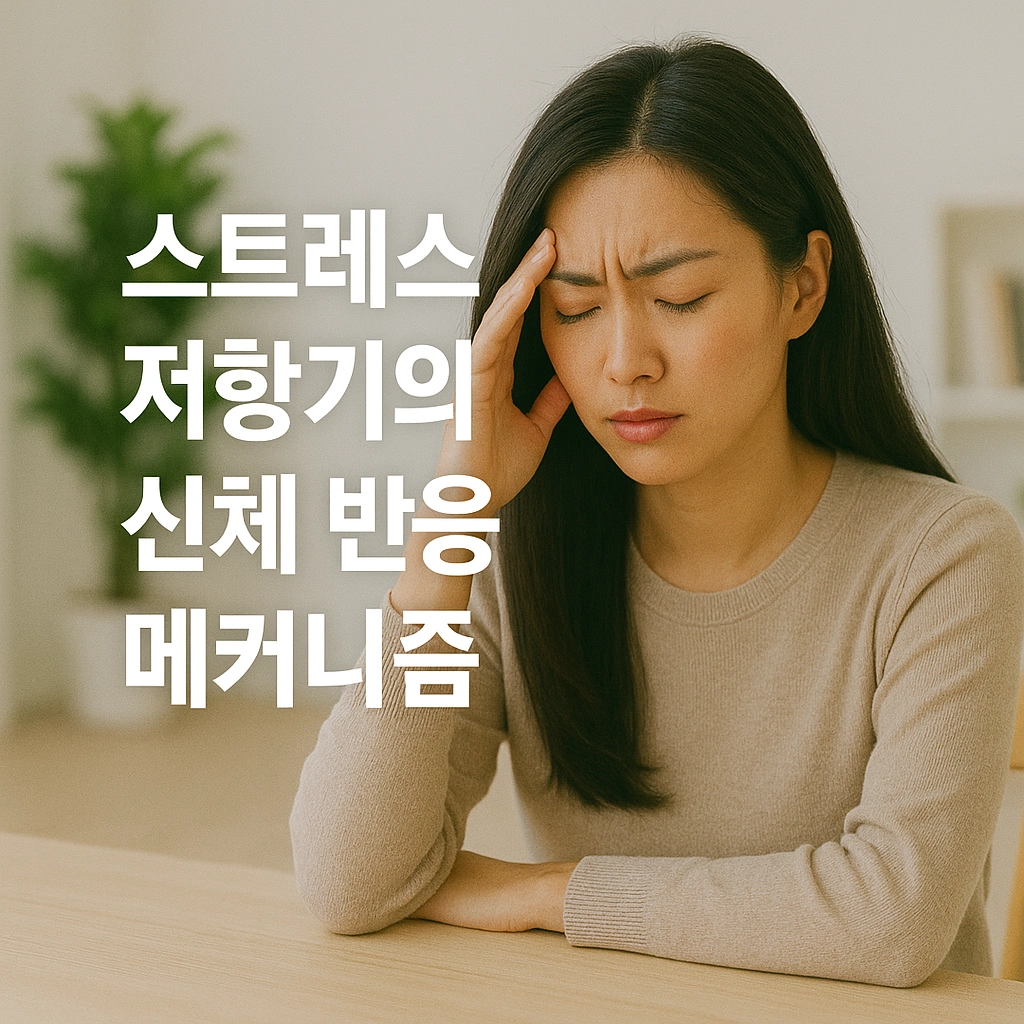 스트레스 저항기의 신체 반응 메커니즘
