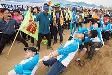 강릉단오제 줄다리기