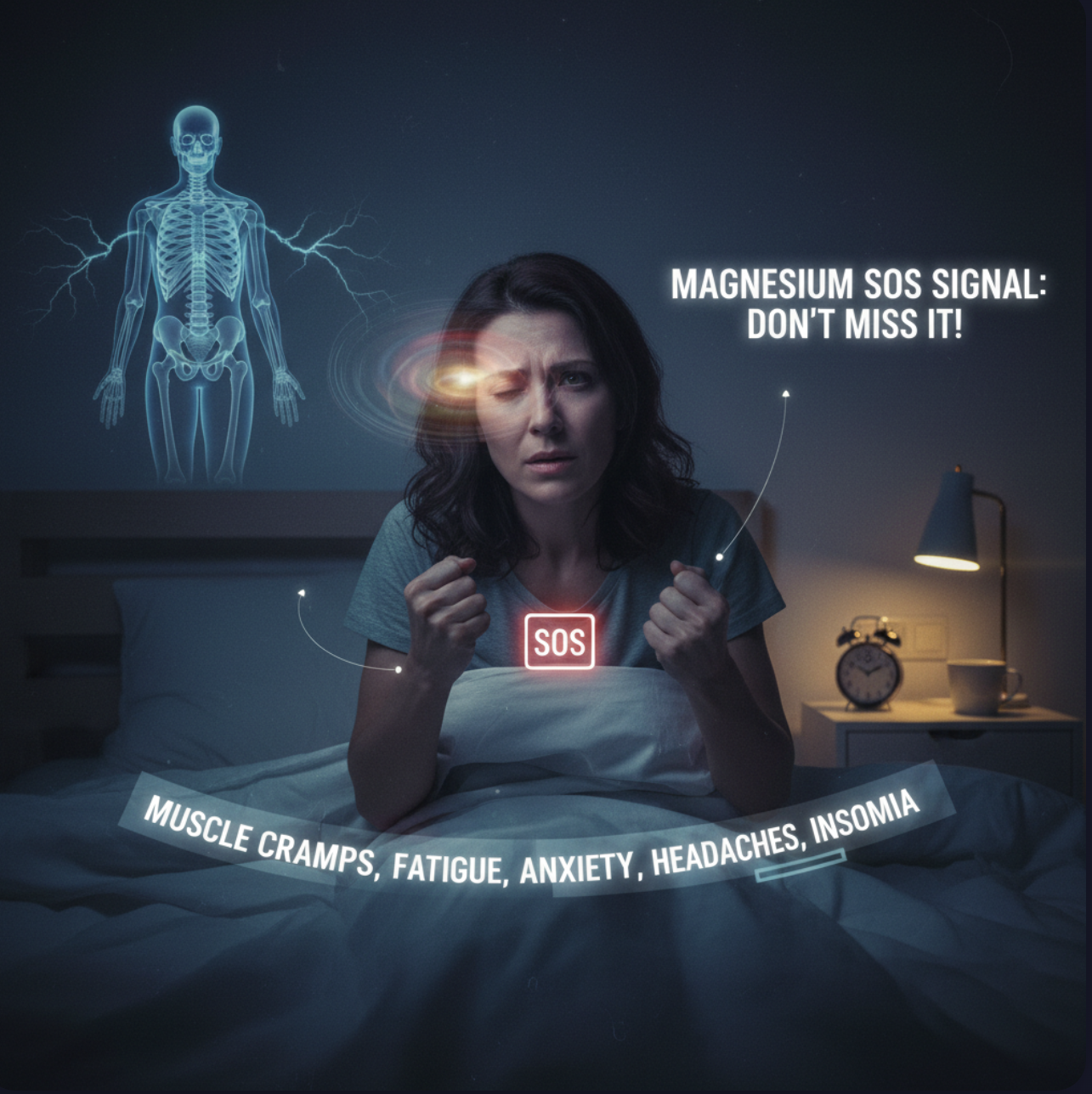 마그네슘 부족 현상 "기적의 미네랄"이 보내는 SOS 신호, 놓치지 마세요!