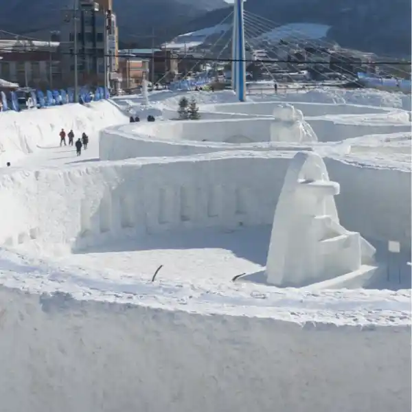 강원도여행눈꽃축제