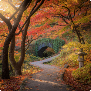 2025년 단풍 절정 시기 - 부산&middot;제주권 단풍 명소 가상 이미지