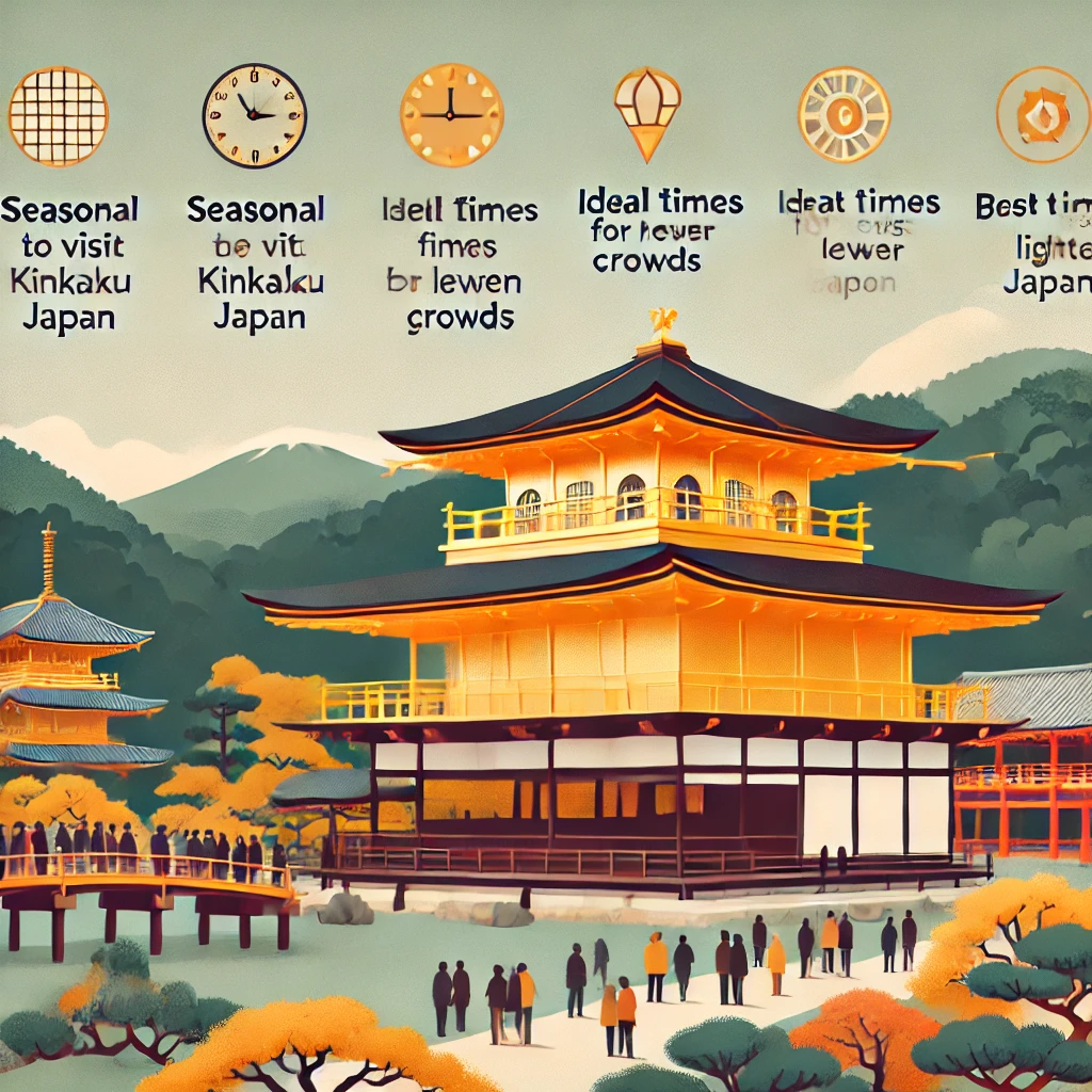 금각사 방문, 언제가 가장 좋을까?