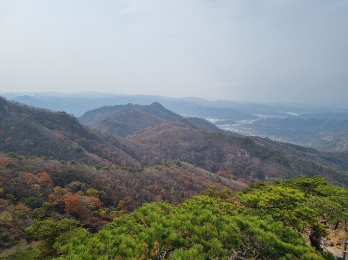 서각봉-능선