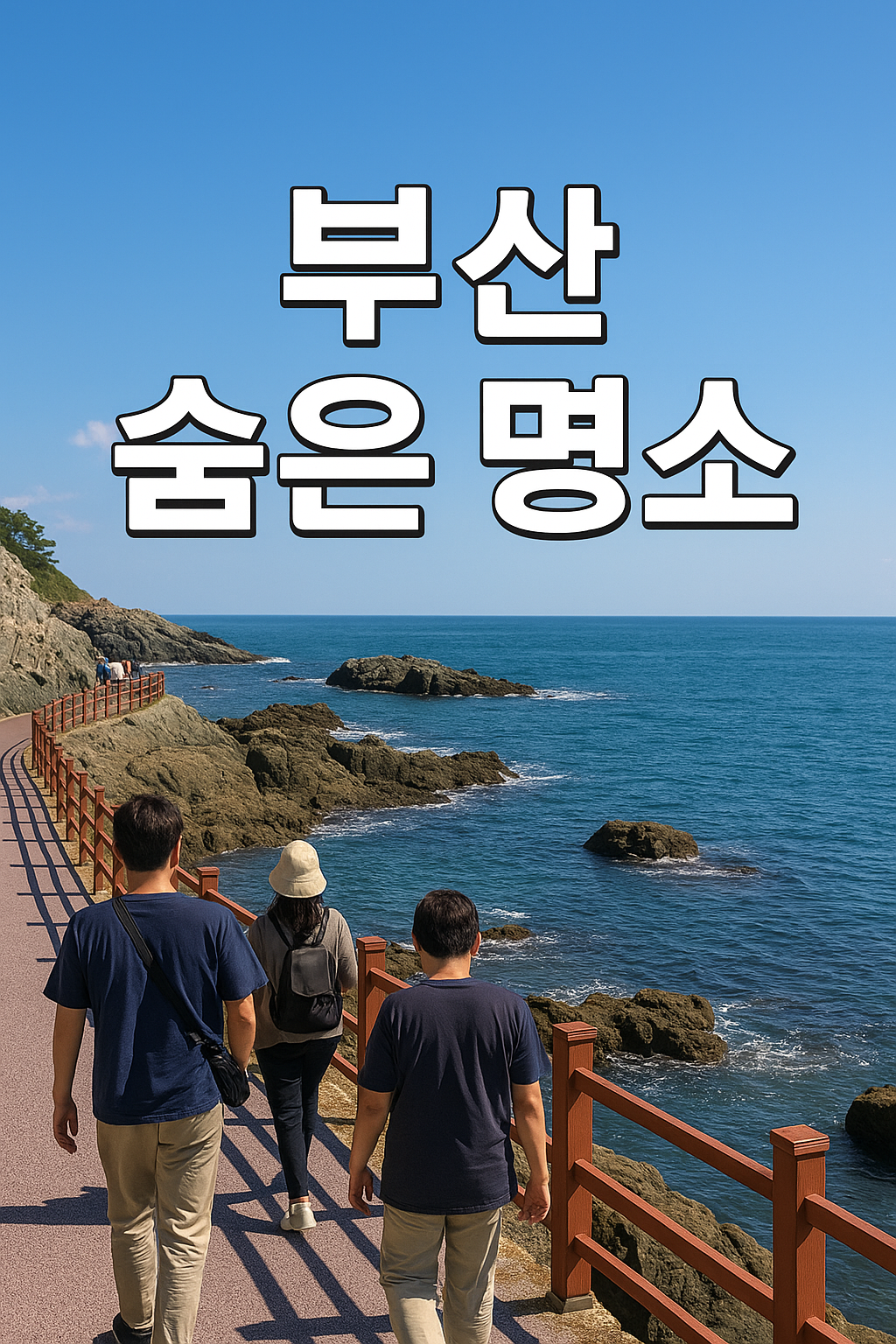 이기대 해안 산책로 이미지