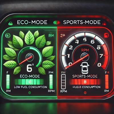주행 모드의 비밀: 에코 VS 스포츠, 당신의 자동차 연비를 좌우하는 핵심 요소