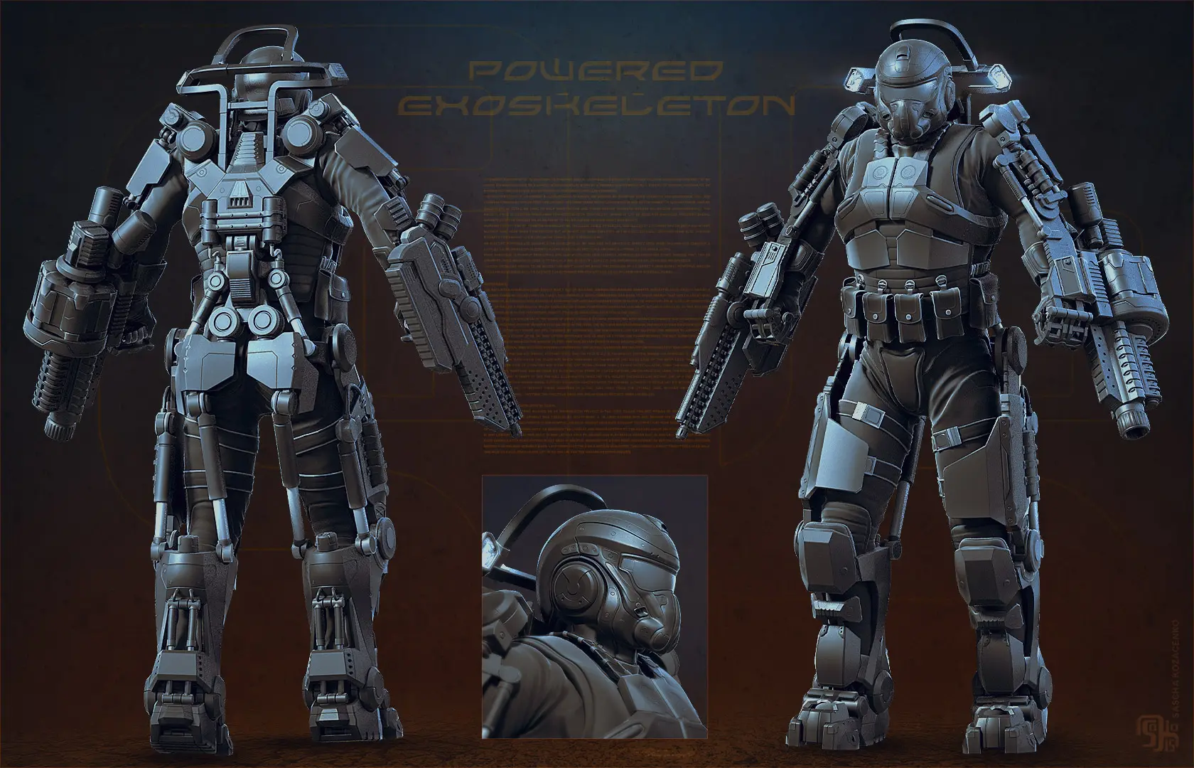 아이언맨 같은 미래 군사용 로봇 이미지