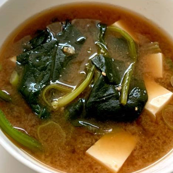 시금치된장국