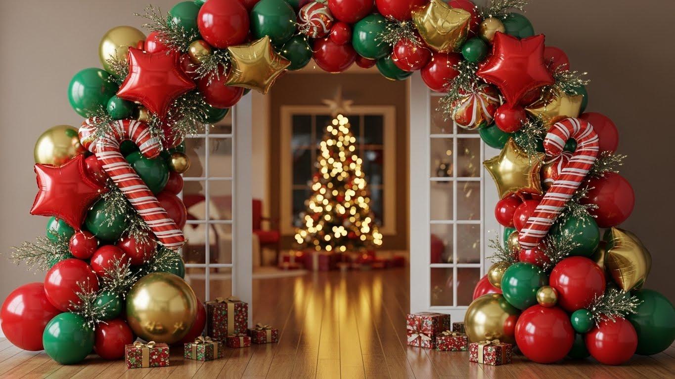 크리스마스 풍선 장식