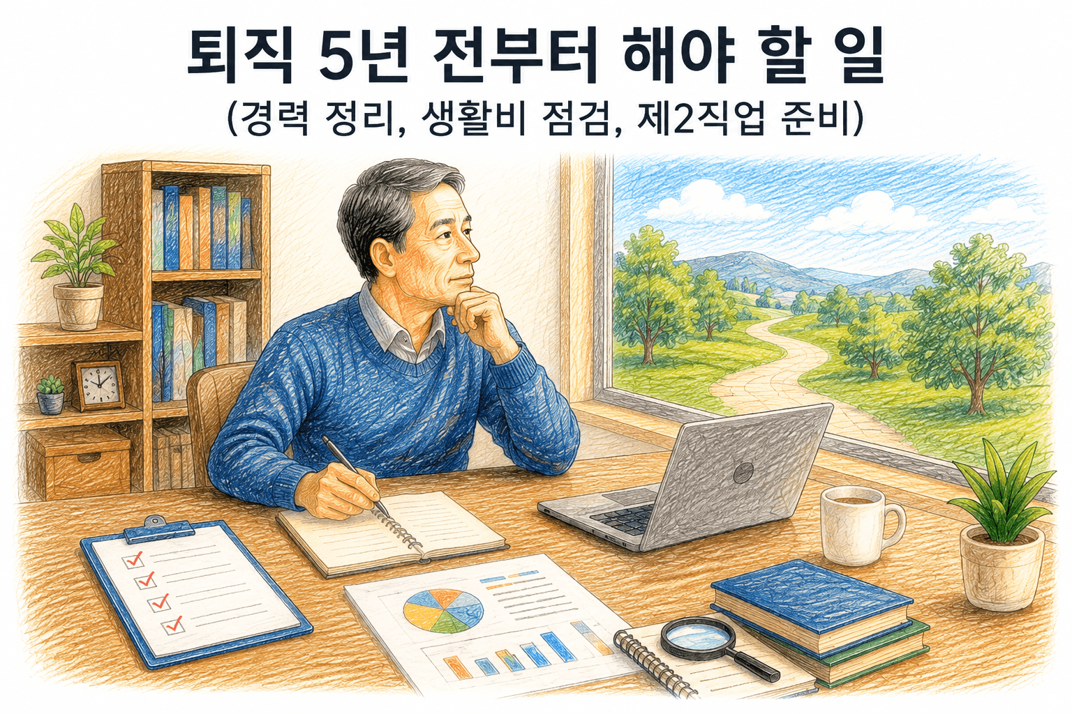 경력정리,생활비점검,제2의직업