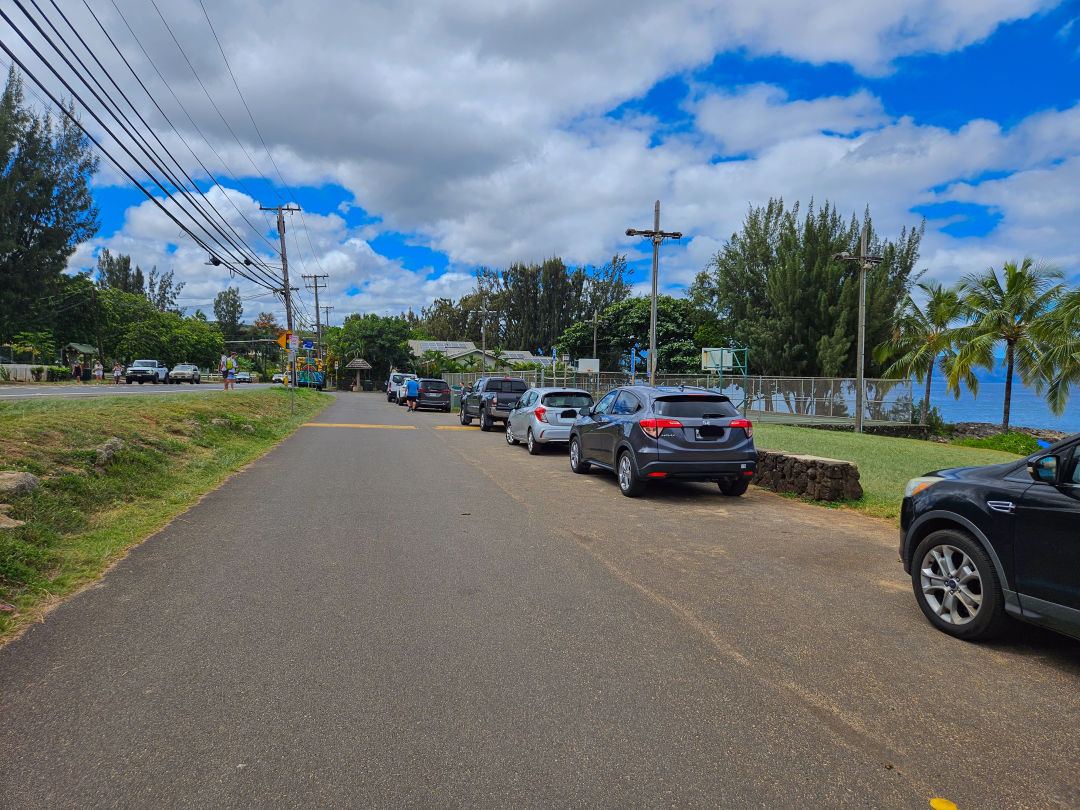 하와이 샥스코브 주차장