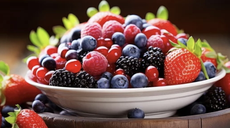 베리류 (블루베리, 딸기, 라즈베리)