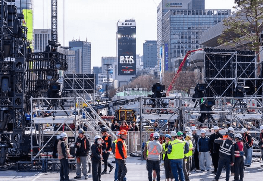 BTS 광화문 공연