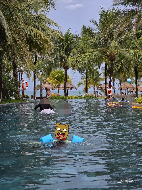 크라운 플라자 리조트 메인 풀