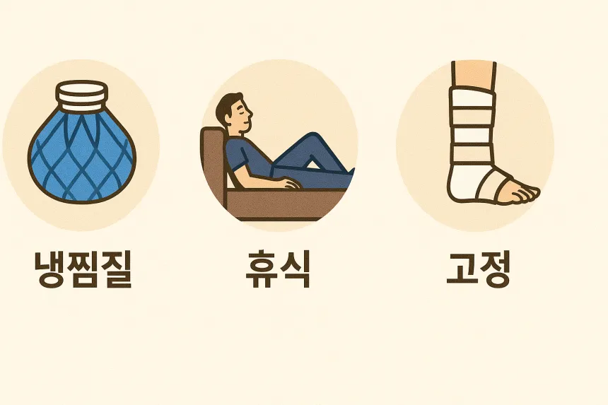 인대가 늘어났을 때 증상