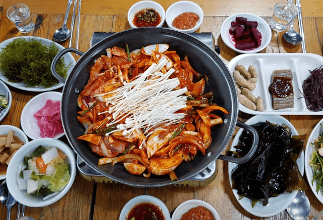대변항 맛집 " 오양수산장어구이센터 " 음식 사진