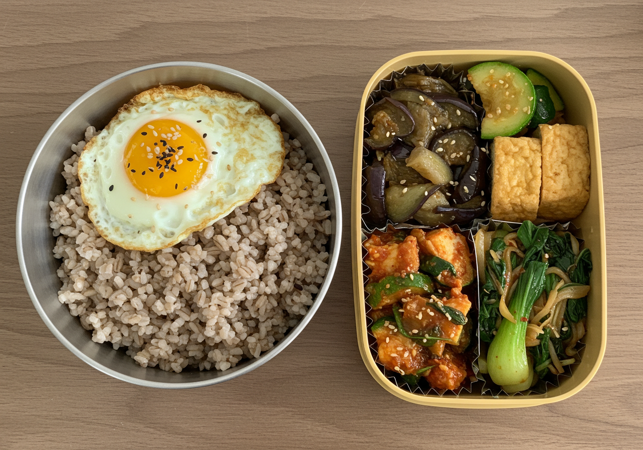 여름 다이어트 도시락 한식 스타일