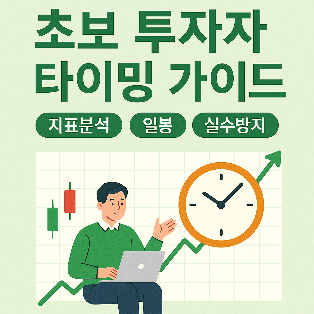 초보 투자자 타이밍 가이드 이미지