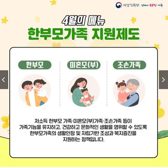 한부모가족 지원