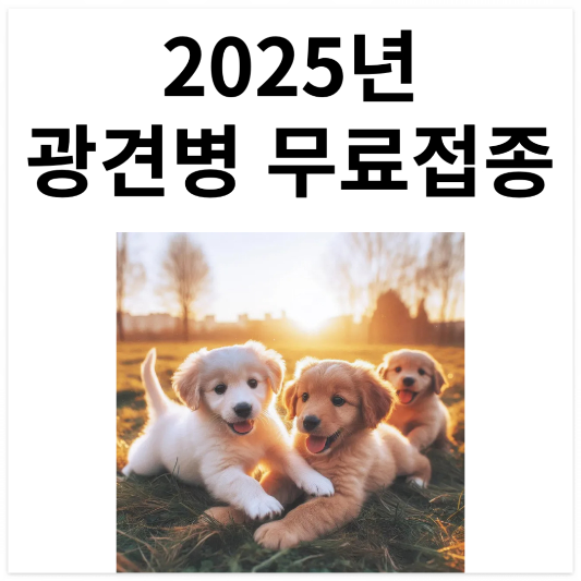 2025년-광견병-예방-접종-무료-안내