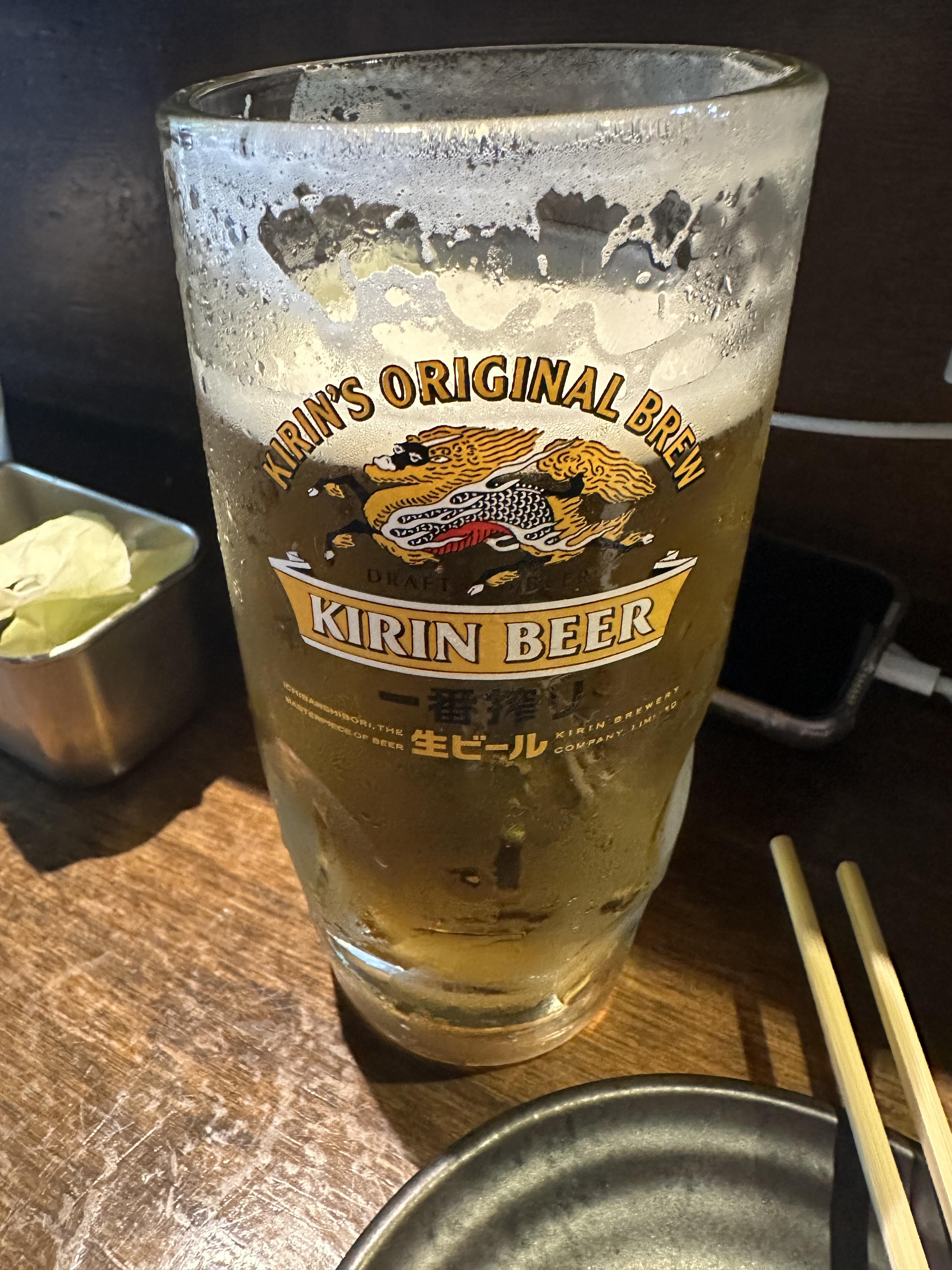 기린생맥주