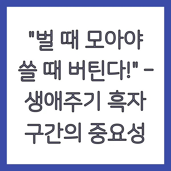 흑자 구간 개념