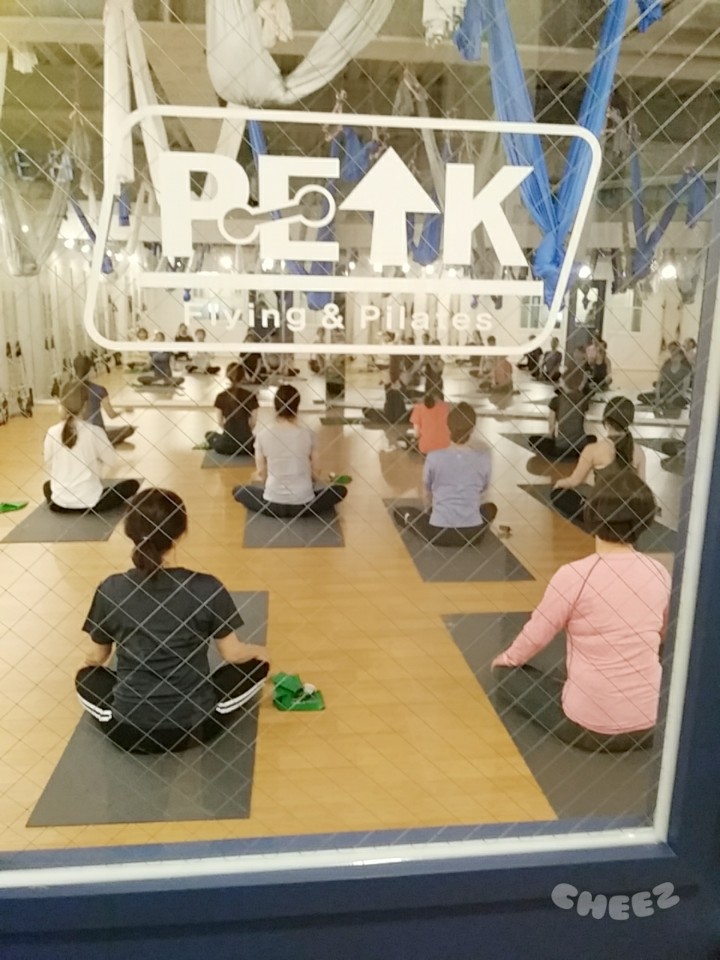 마두 요가 수업 모습 -2