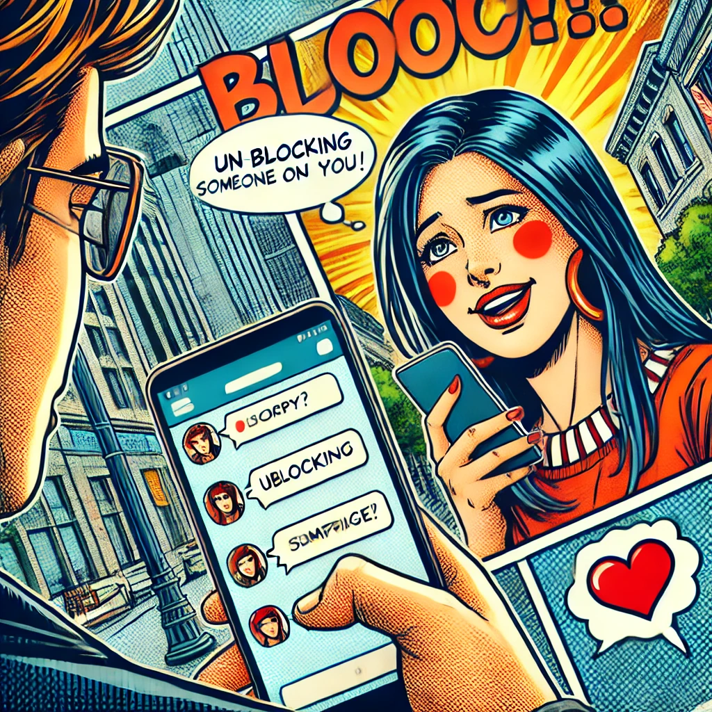 카톡 차단 풀면 생기는 일들