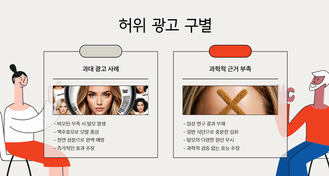 허위 광고 구별