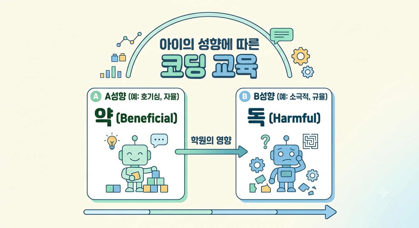 아이의 성향에 따른 코딩 교육