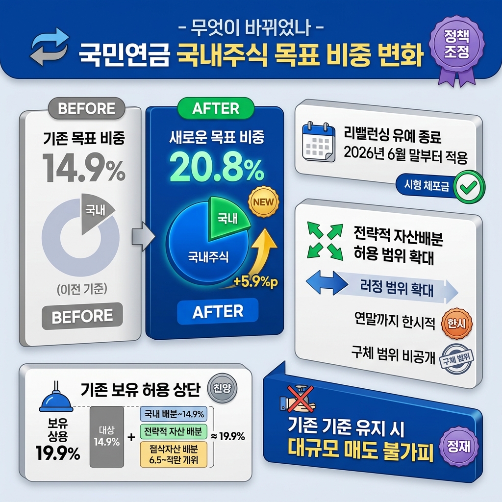 국민연금 국내주식 확대 삼성전자 SK하이닉스