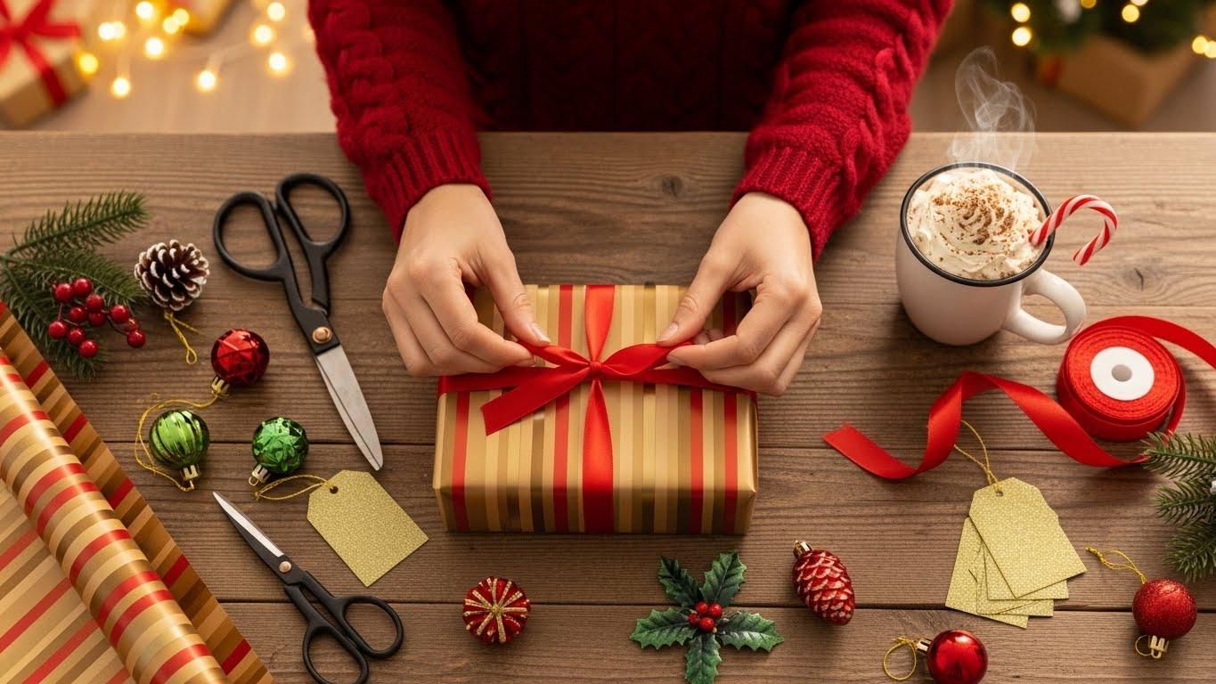 크리스마스 선물 포장