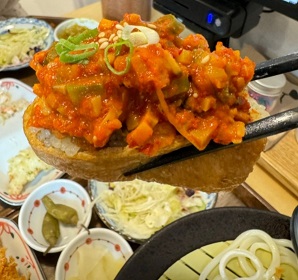 갈치유부초밥
