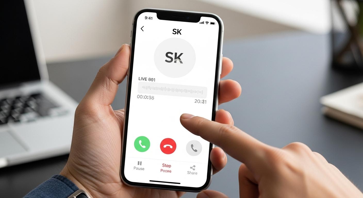 아이폰 통화녹음 어플 sk