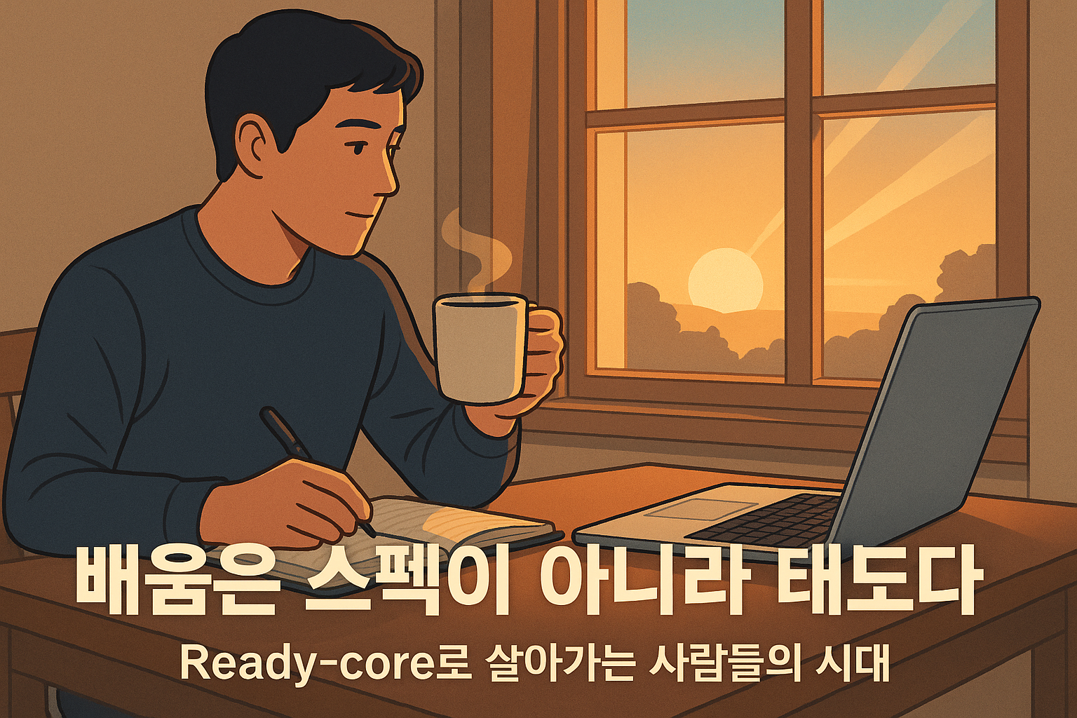 배움은 스펙이 아니라 태도다 – Ready-core로 살아가는 사람들의 시대