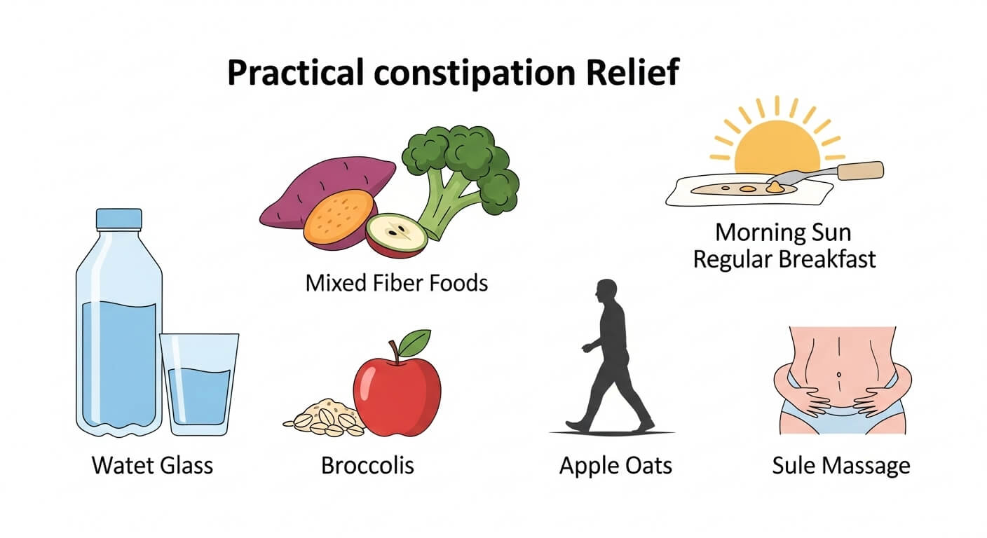 변비 예방과 개선을 위한 실용 전략 (변비)