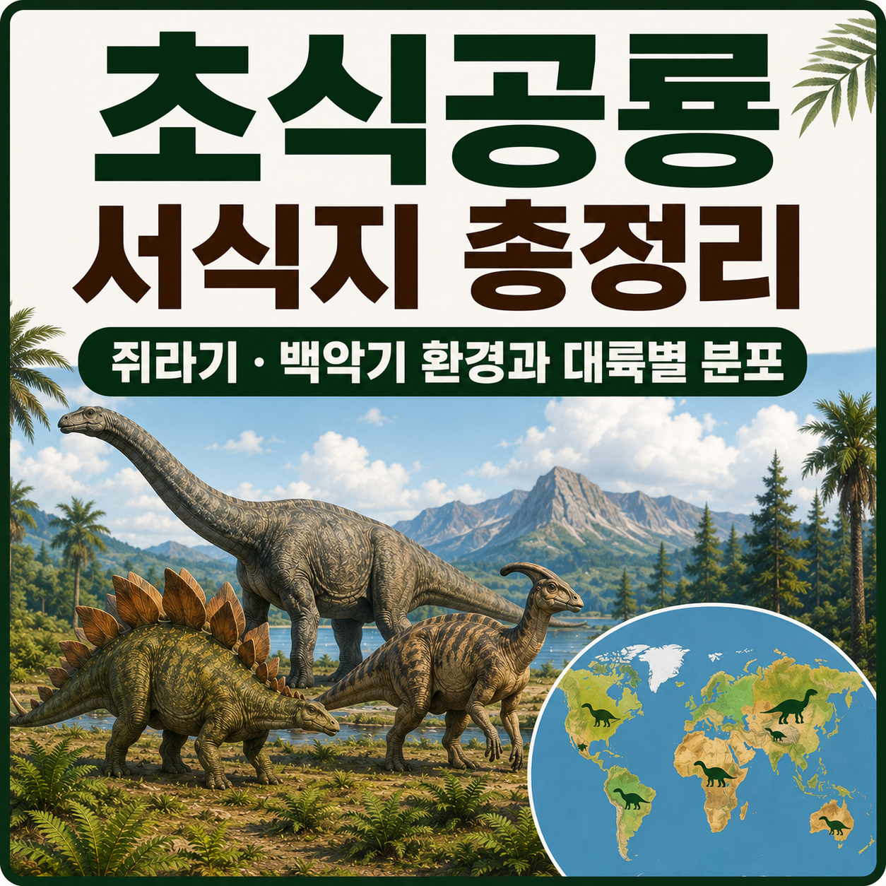 초식공룡 서식지