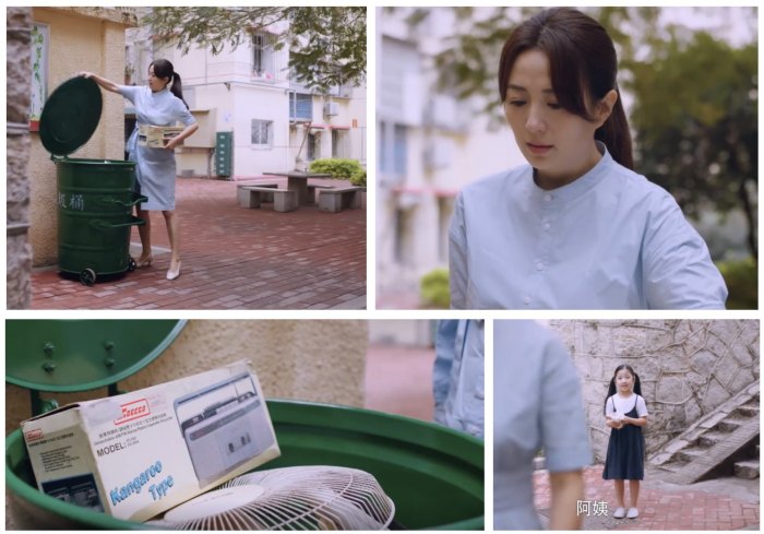 링샤오엄마에게 인사하는 젠젠